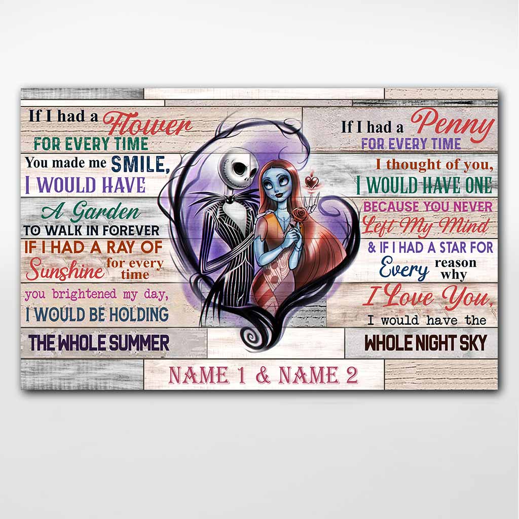 Personalized Couple Poster Unique Love Quote Gift for Anniversary
