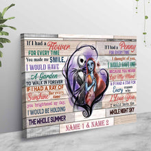 Load image into Gallery viewer, Personalized Couple Poster Unique Love Quote Gift for Anniversary
