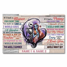 Load image into Gallery viewer, Personalized Couple Poster Unique Love Quote Gift for Anniversary
