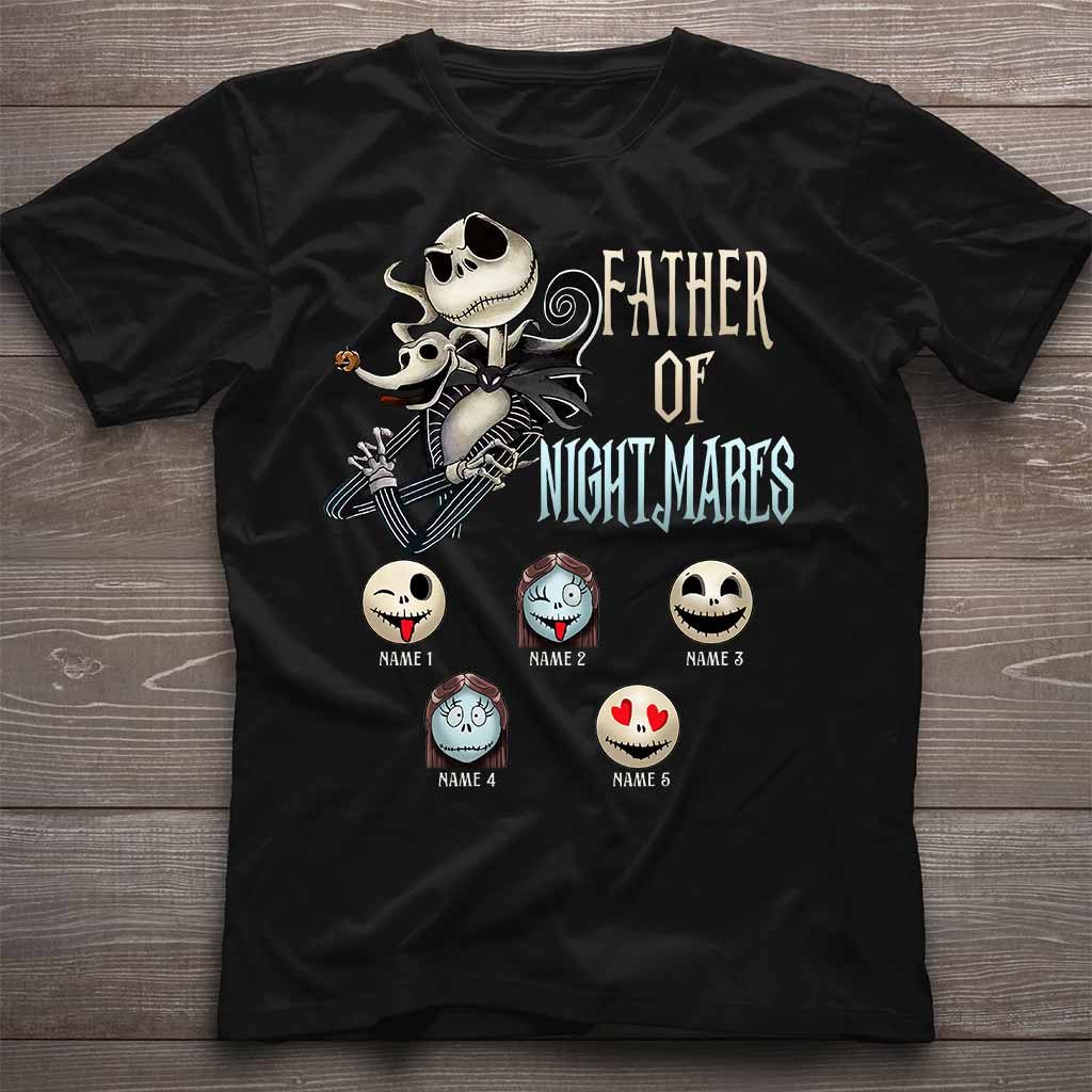 Personalized Father's Day Nightmare T-shirt & Hoodie Gift for Dad