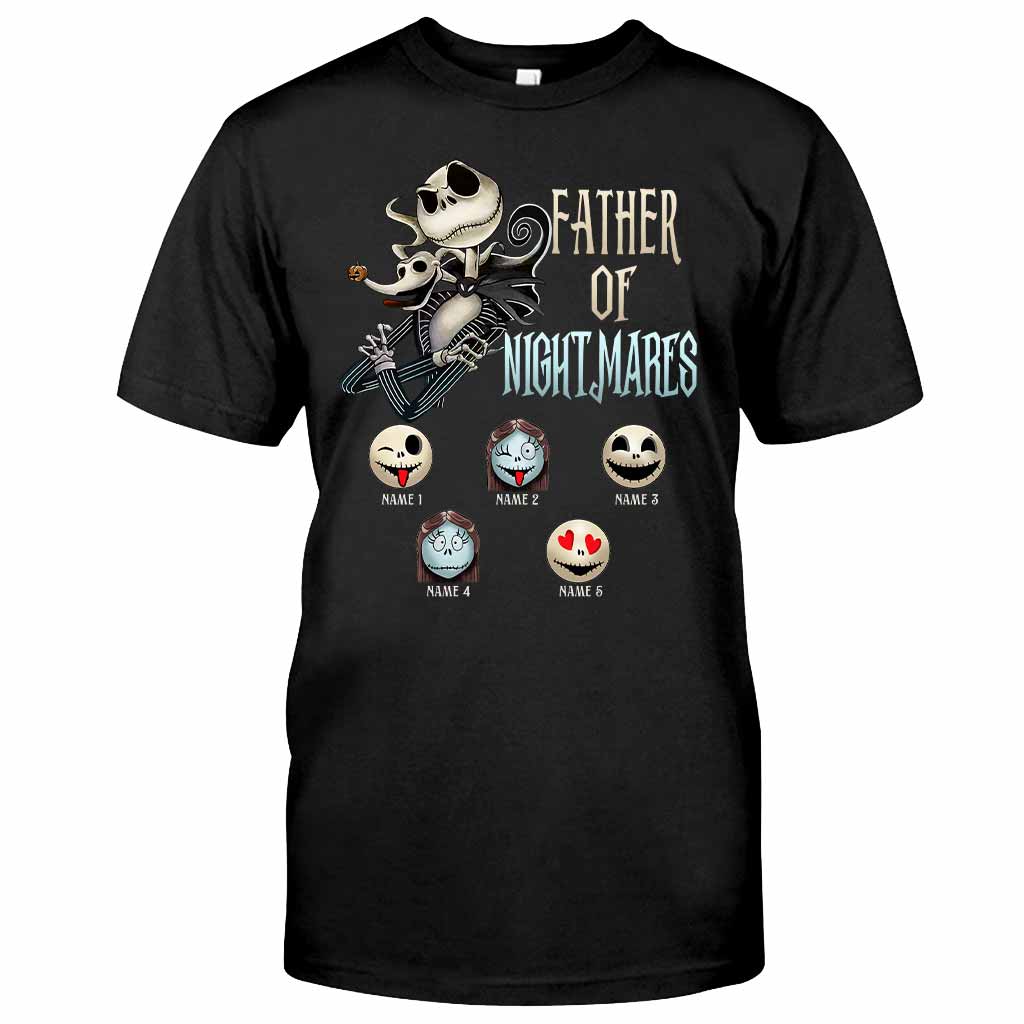 Personalized Father's Day Nightmare T-shirt & Hoodie Gift for Dad