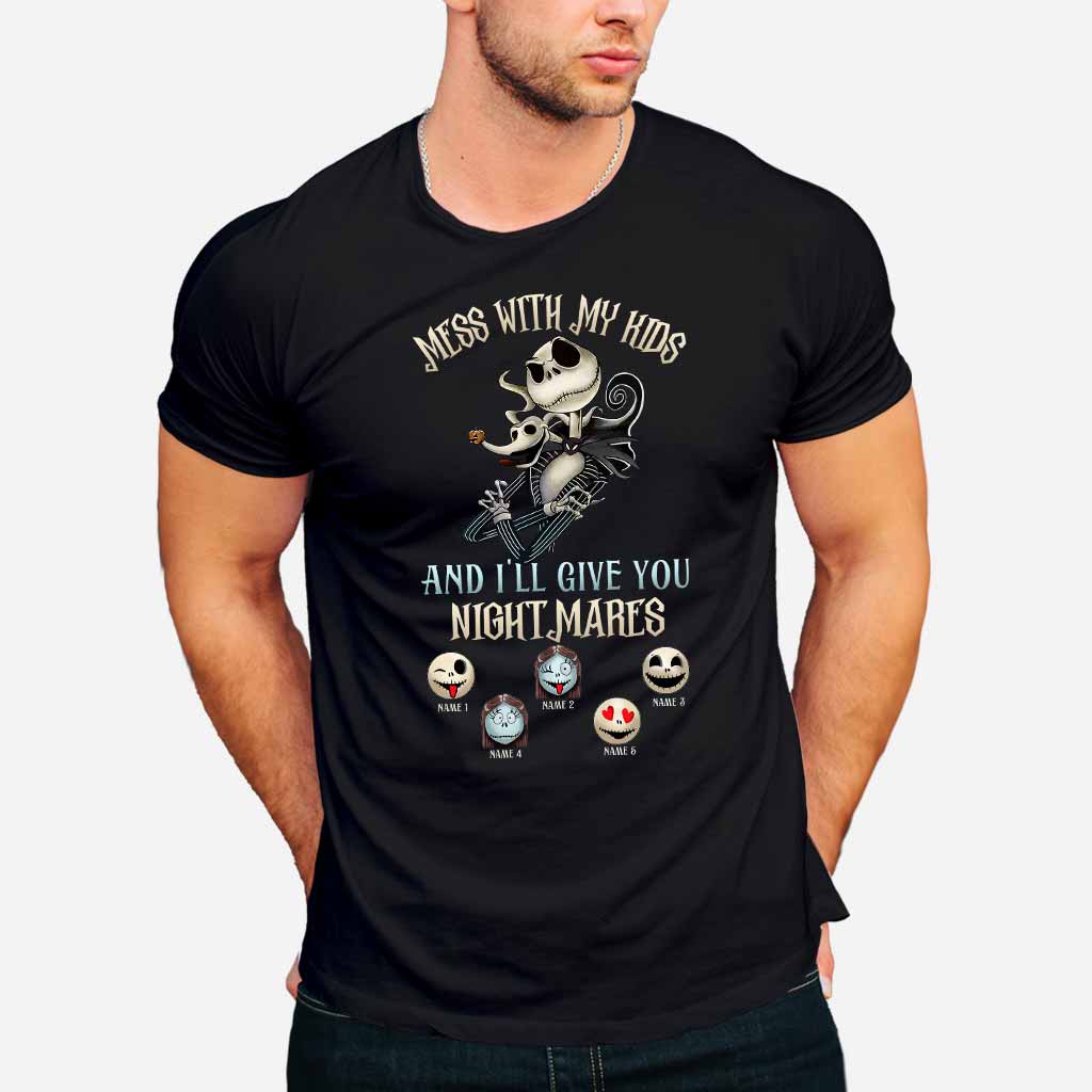 Personalized Nightmare T-shirt and Hoodie Gift for Dad | Halloween & Father's Day