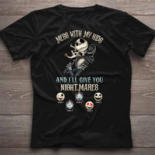Load image into Gallery viewer, Personalized Nightmare T-shirt and Hoodie Gift for Dad | Halloween &amp; Father's Day
