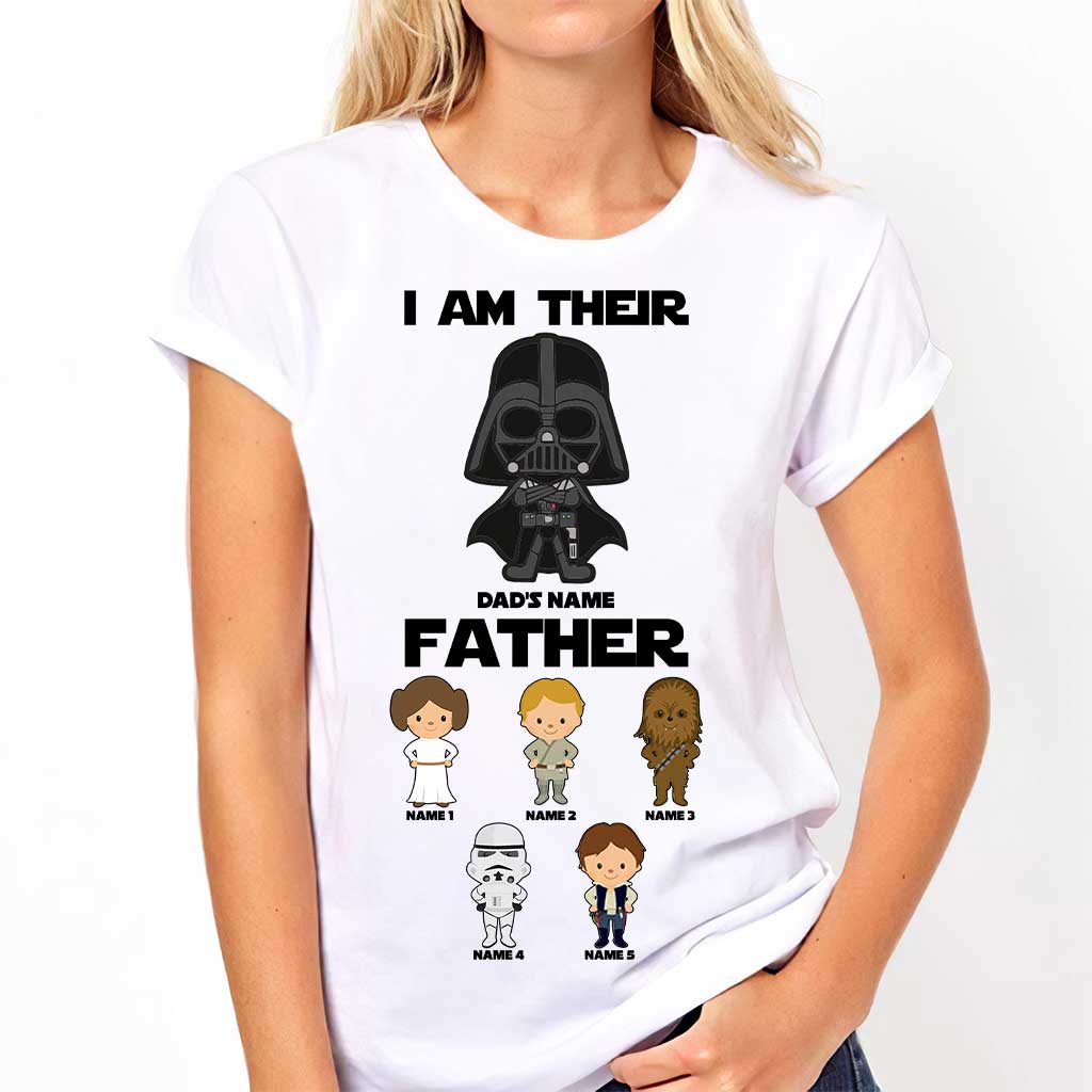 Personalized I Am Their Father T-shirt & Hoodie for Dad