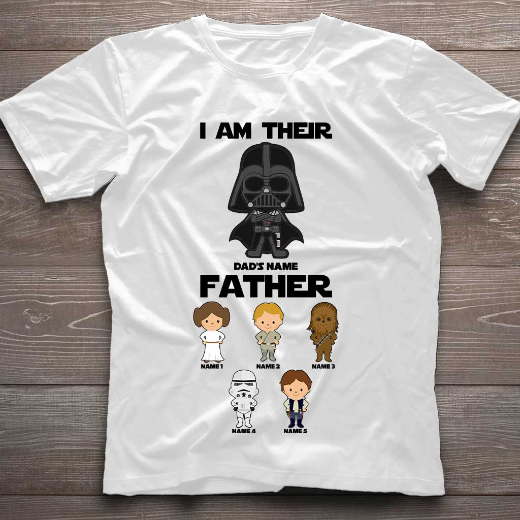 Personalized I Am Their Father T-shirt & Hoodie for Dad