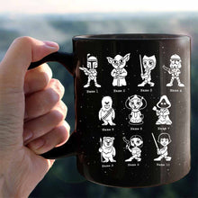 Load image into Gallery viewer, Personalized Best Dad In The Galaxy Mug Custom Name Gift for Father's Day
