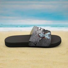Load image into Gallery viewer, Personalized Couple Slide Sandals Unique Design Gift for Halloween
