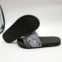 Load image into Gallery viewer, Personalized Couple Slide Sandals Unique Design Gift for Halloween
