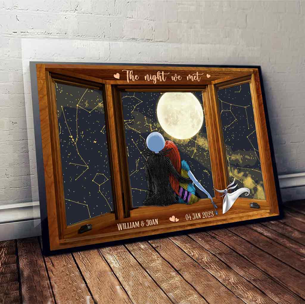 Personalized Canvas & Poster of Your Special Night Gift
