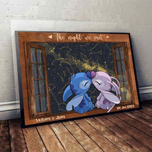 Load image into Gallery viewer, Personalized Ohana Canvas Art Custom Couple Print Gift
