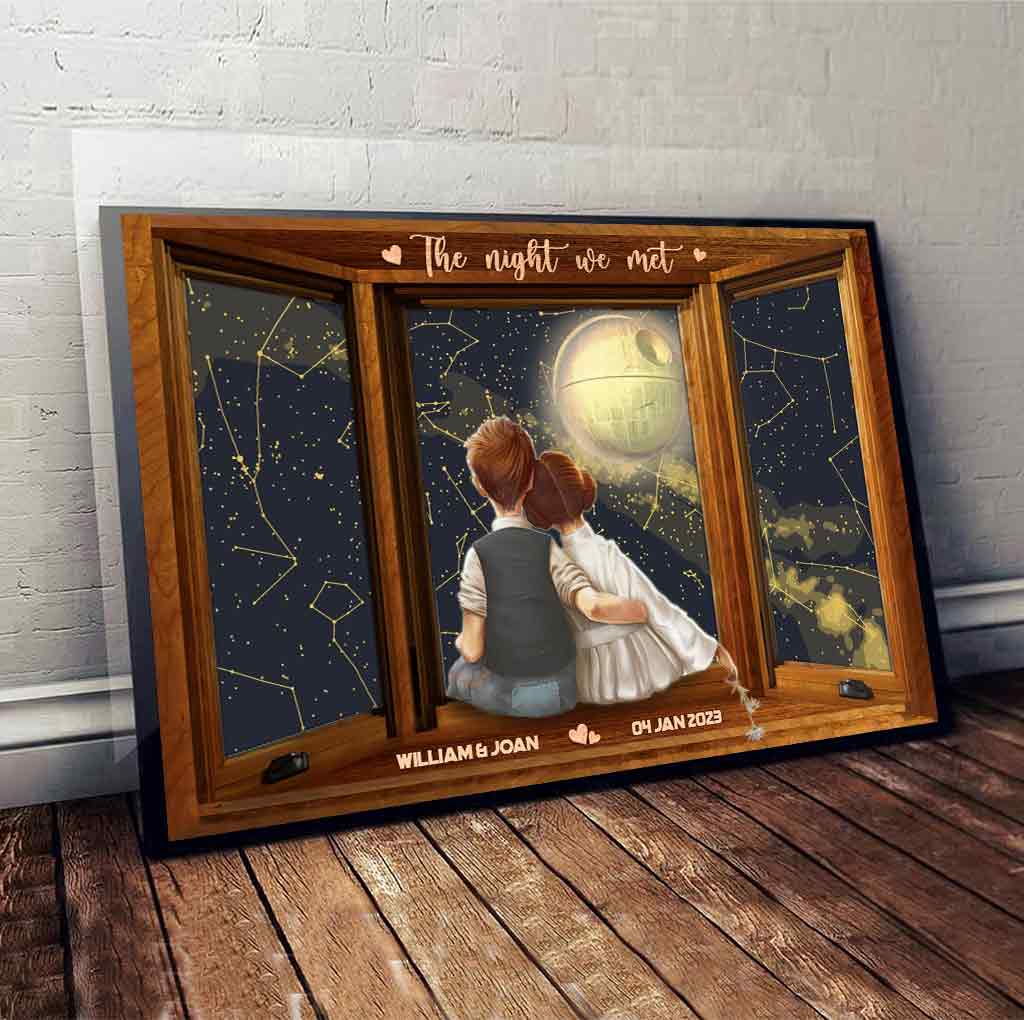Personalized Love Canvas Print Custom Couple Gift Unique Wall Art