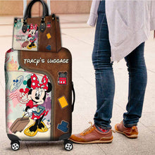 Load image into Gallery viewer, Personalized Leather Handbag &amp; Luggage Cover Set for Travel
