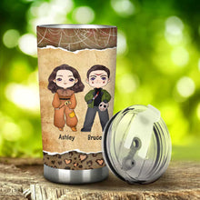 Load image into Gallery viewer, Personalized I Love You To Pieces Tumbler Custom Name Gift
