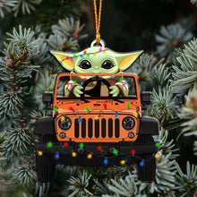 Load image into Gallery viewer, Personalized Christmas Car Ornament Custom Name Gift for Kids
