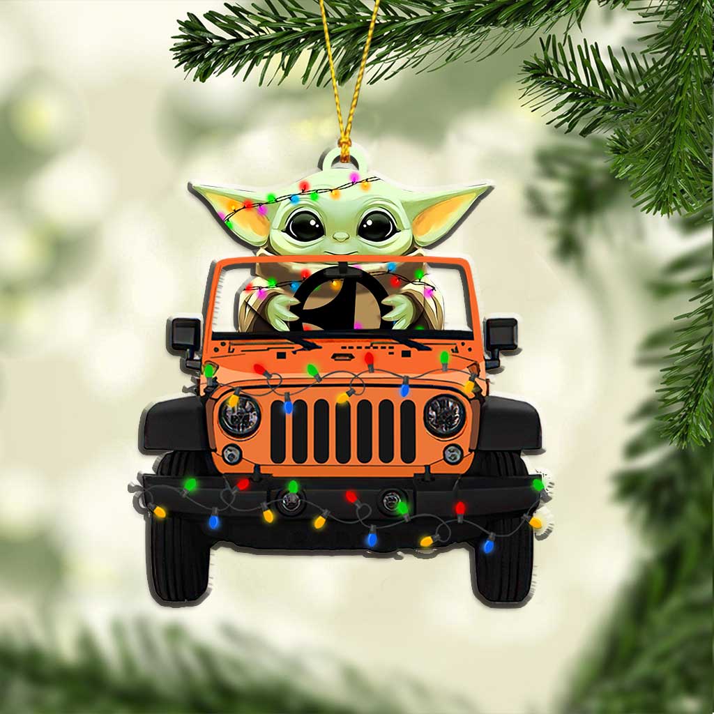 Personalized Christmas Car Ornament Custom Name Gift for Kids