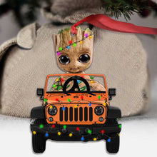 Load image into Gallery viewer, Personalized Christmas Car Ornament Customizable Gift for Friends &amp; Family
