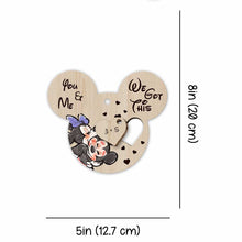 Load image into Gallery viewer, Personalized Christmas Mouse Wooden Pop Out Ornament Gift
