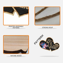 Load image into Gallery viewer, Personalized Ohana Wood Sign Custom Name Gift for Couple
