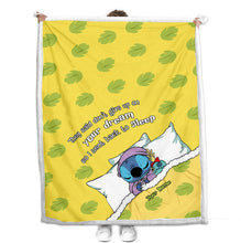 Load image into Gallery viewer, Personalized 'Don't Give Up On Your Dream' Ohana Blanket for Kids
