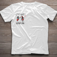 Load image into Gallery viewer, Personalized Just Married Couple T-Shirt &amp; Hoodie Gift
