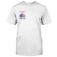 Load image into Gallery viewer, Personalized Just Married Couple T-Shirt &amp; Hoodie Gift Idea

