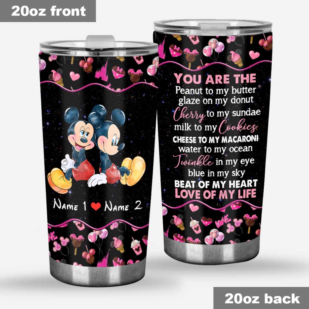 Personalized LGBT Support Tumbler Custom Couple Gift for Anniversary