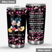 Load image into Gallery viewer, Personalized LGBT Support Tumbler Custom Couple Gift for Anniversary
