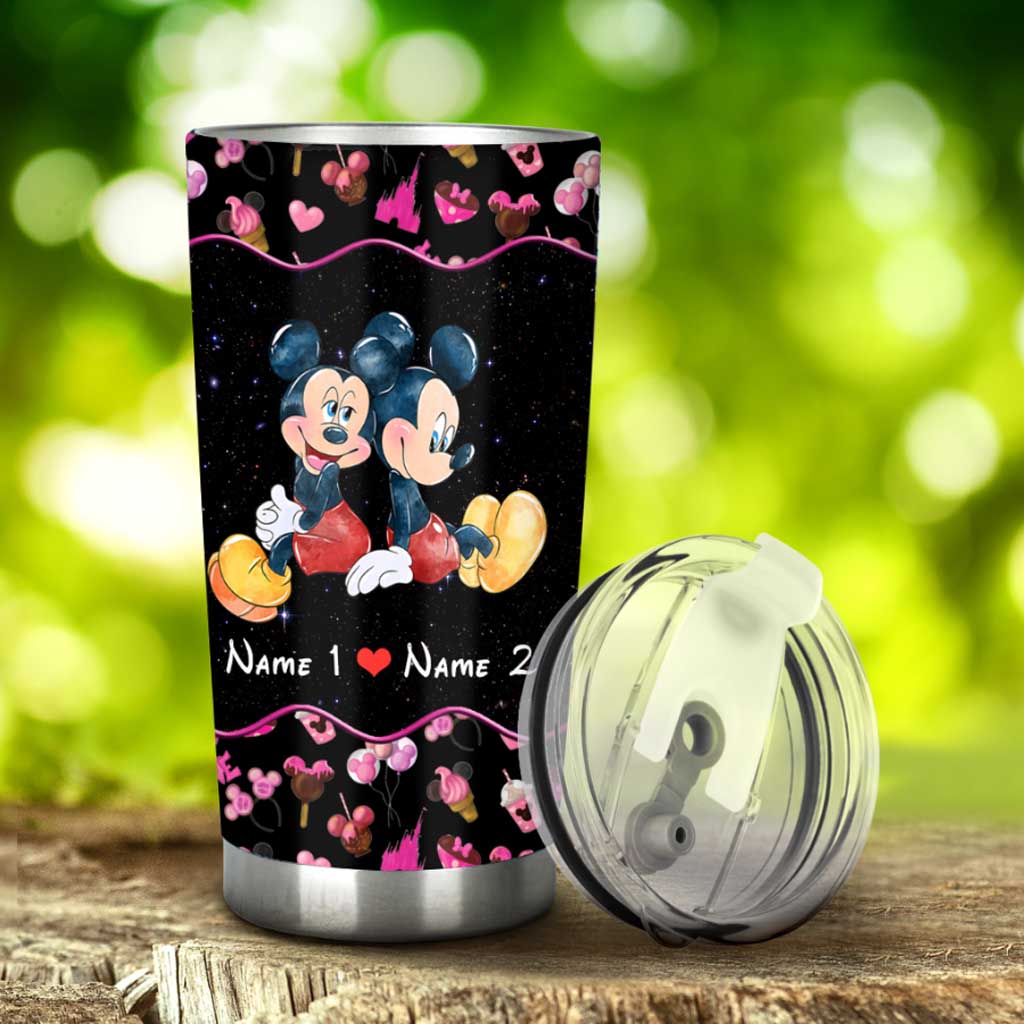 Personalized LGBT Support Tumbler Custom Couple Gift for Anniversary