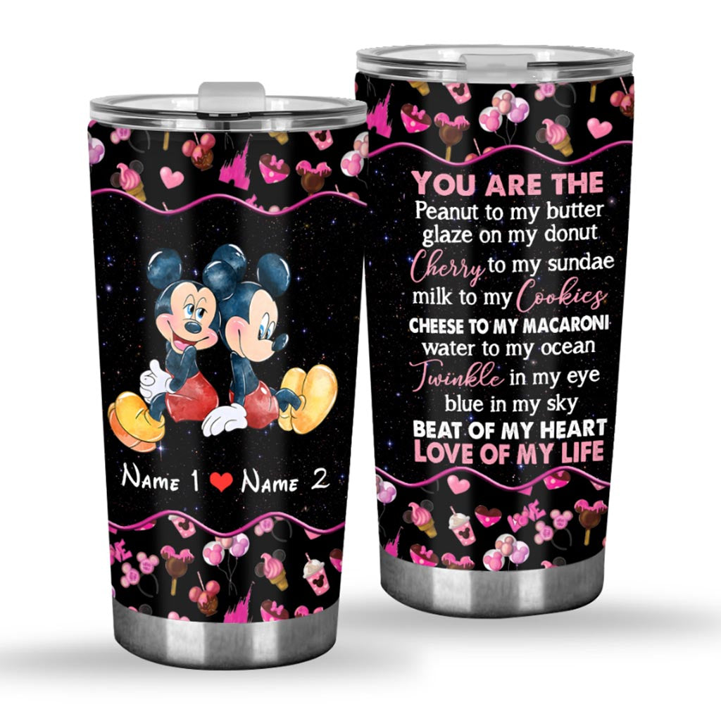 Personalized LGBT Support Tumbler Custom Couple Gift for Anniversary