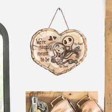 Load image into Gallery viewer, Personalized Heart Wood Sign for Couples | Unique Wedding Gift
