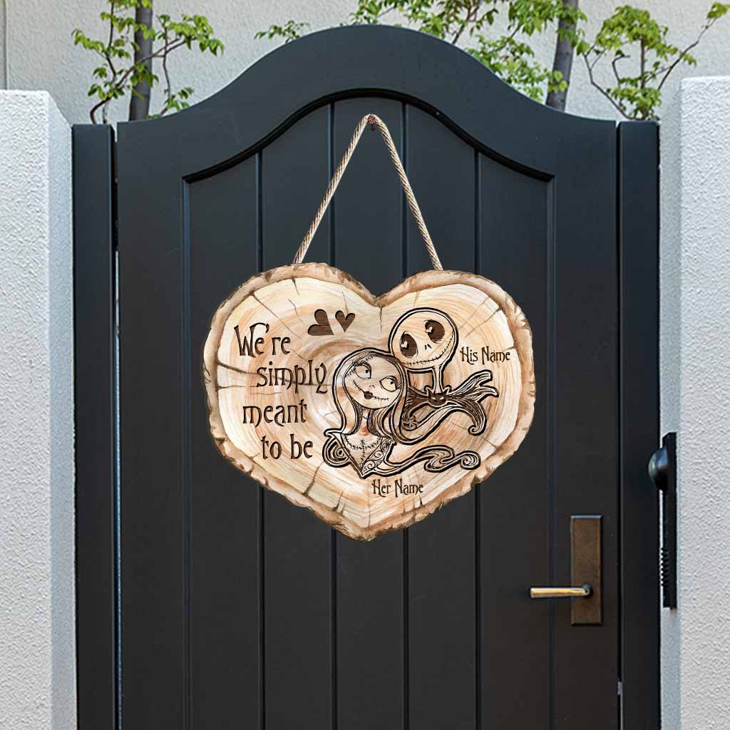 Personalized Heart Wood Sign for Couples | Unique Wedding Gift