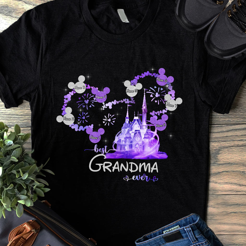Personalized Grandma T-Shirt & Hoodie Gift for Mother's Day
