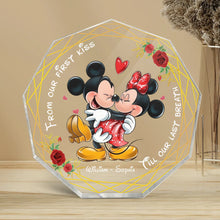 Load image into Gallery viewer, Personalized Couple Acrylic Plaque Custom Name Gift for Anniversary
