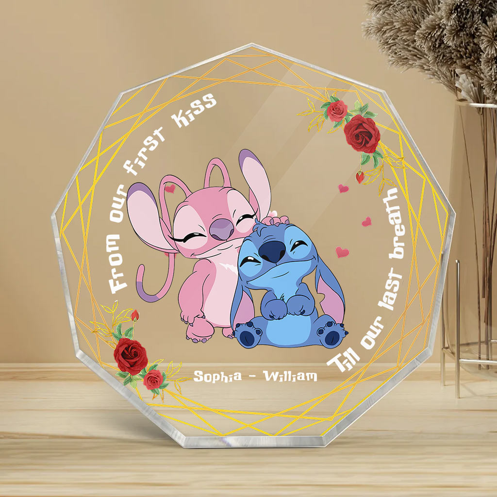 Personalized Acrylic Plaque Custom Name Gift for Couples