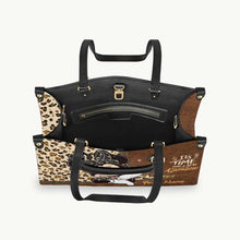 Load image into Gallery viewer, Personalized Leather Handbag &amp; Luggage Cover with Custom Name Gift for Women
