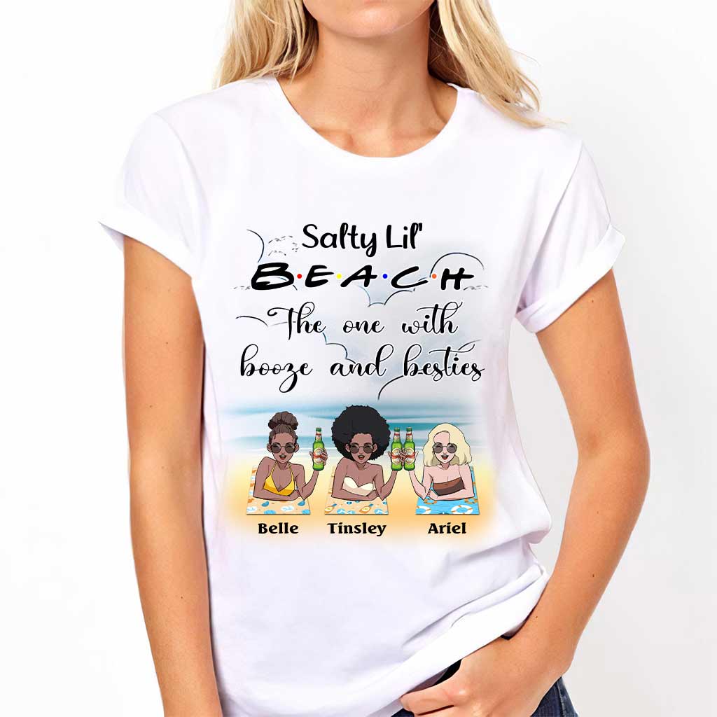 Personalized Salty Lil' Besties T-shirt & Hoodie Gift for Friends