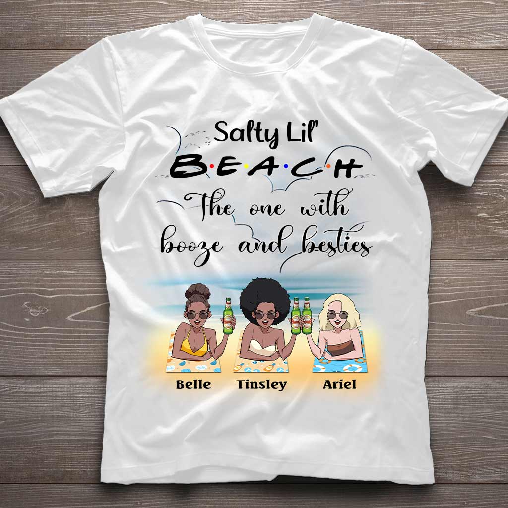 Personalized Salty Lil' Besties T-shirt & Hoodie Gift for Friends