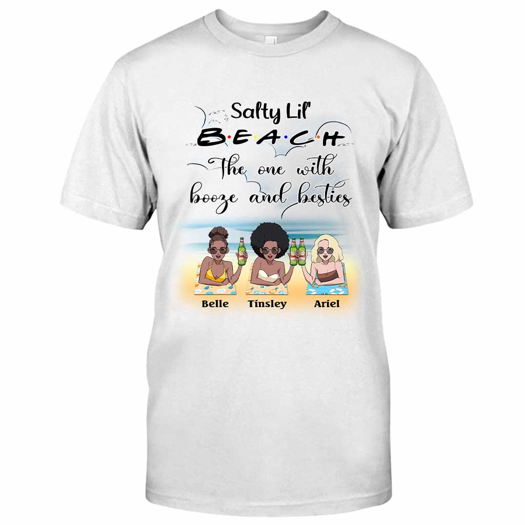 Personalized Salty Lil' Besties T-shirt & Hoodie Gift for Friends