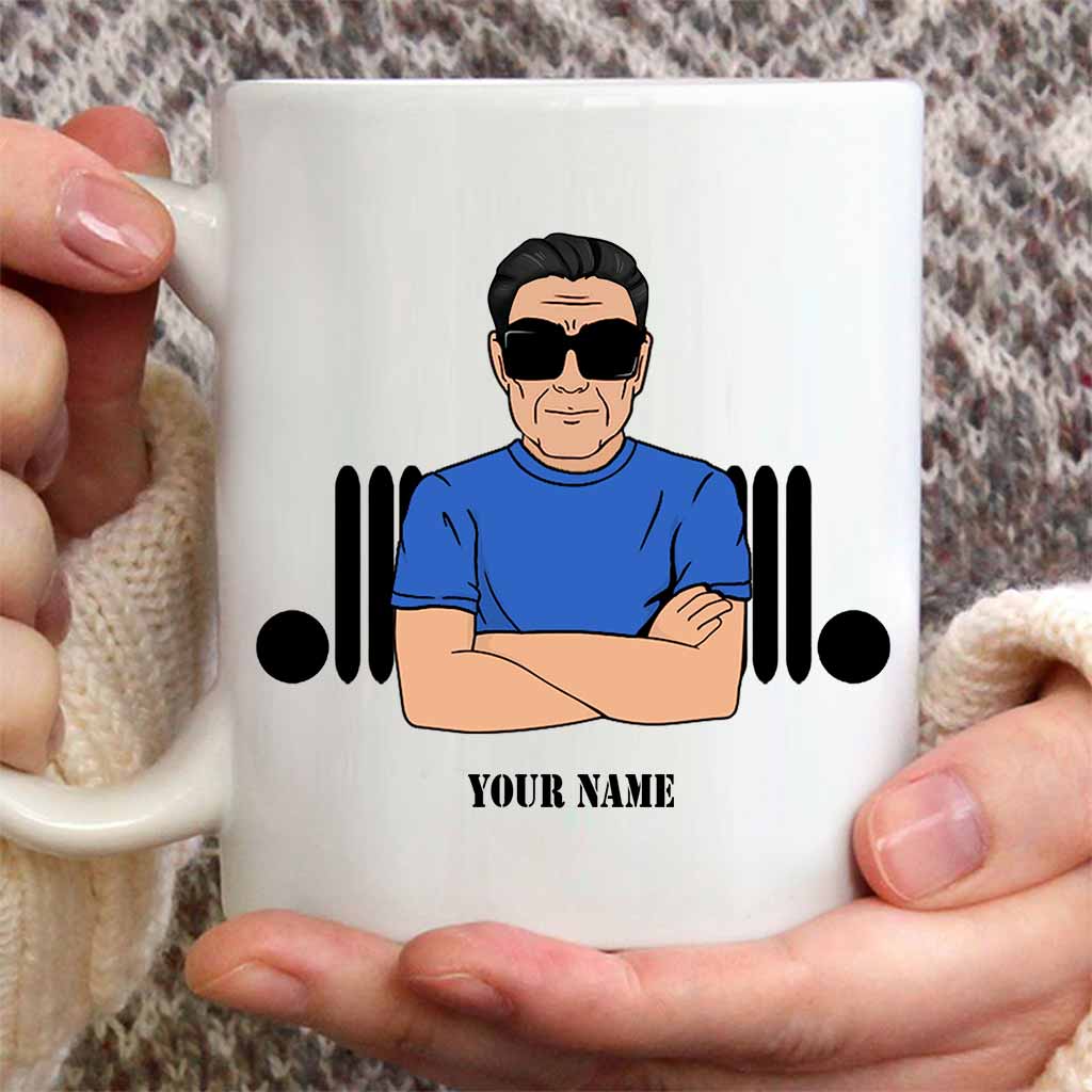 Personalized Father's Day Car Mug 11oz Unique Gift for Dad