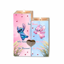 Load image into Gallery viewer, Personalized Ohana Candle Holder Custom Name Gift for Couples
