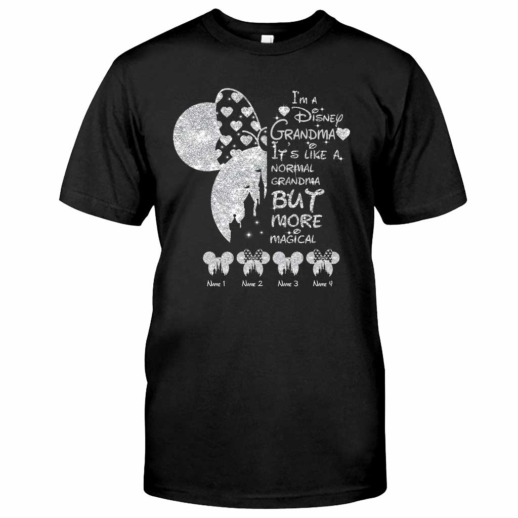 Personalized Disney Grandma T-Shirt & Hoodie Gift for Mom