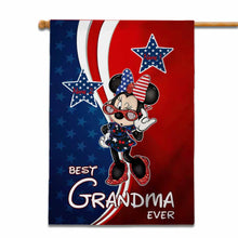 Load image into Gallery viewer, Personalized Grandma House Flag Custom Stars and Stripes Gift
