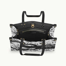 Load image into Gallery viewer, Personalized Leather Handbag Custom Name Unique Gift for Women
