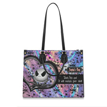 Load image into Gallery viewer, Personalized Leather Handbag with Skull Design for Women Gift
