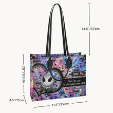 Load image into Gallery viewer, Personalized Leather Handbag with Skull Design for Women Gift

