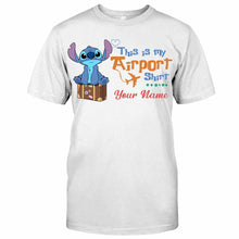 Load image into Gallery viewer, Personalized Ohana Airport T-shirt &amp; Hoodie Custom Name Gift
