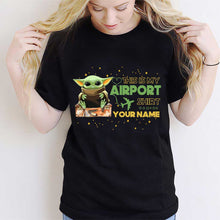 Load image into Gallery viewer, Personalized Airport Shirt Featuring Custom Name T-shirt &amp; Hoodie
