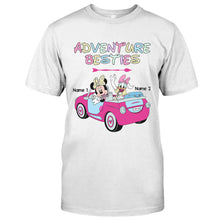 Load image into Gallery viewer, Personalized Adventure Bestie T-shirt &amp; Hoodie Gift for Friends
