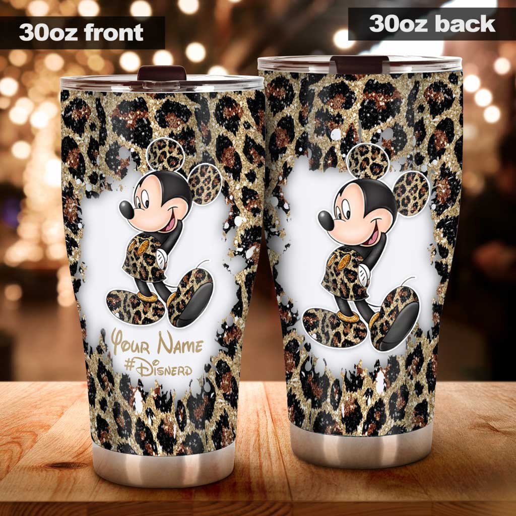 Personalized Disney Mouse Tumbler Custom Name Gift for Mom