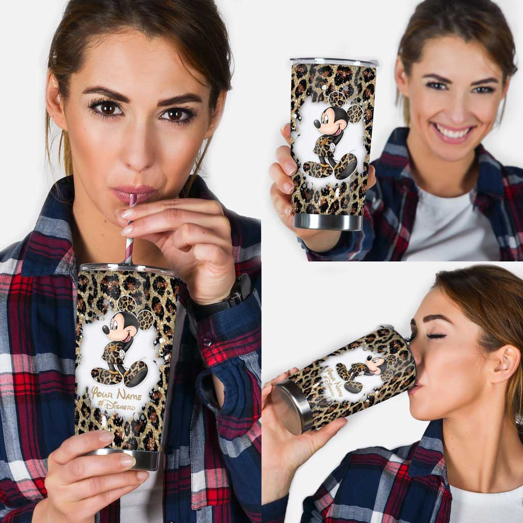 Personalized Disney Mouse Tumbler Custom Name Gift for Mom